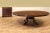 An AP exclusives mahogany poker table and a large expanding dining table for seating 6 to 12 people, finished in...