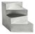 S1 Functional Sculpture in Brushed Aluminium by Giotto Pagani For Sale