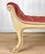 Vintage French Louis XVI Pink Suede Tuft Window Bench Chaise Settee For Sale - Image 10 of 10