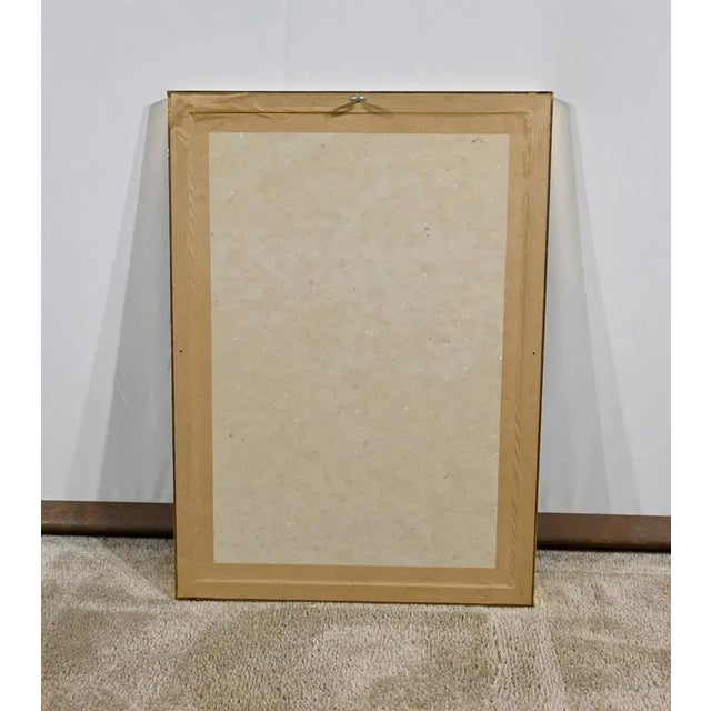 After I.S. Helman, Le Jardinier Galant, 1900, Color Engraving, Framed For Sale - Image 11 of 12