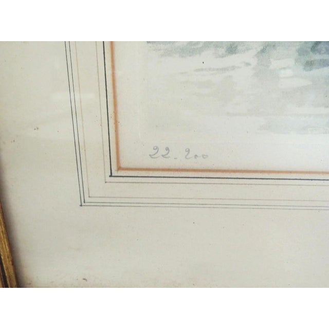 Early 20th Century René Lorrain (1873-1949) "Chartres Cathedral" Signed Aquatint Etching For Sale - Image 4 of 8