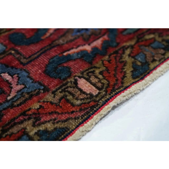 1910s Antique Mohajeran Sarouk Rug 4'4'' x 6'4'' For Sale - Image 5 of 9
