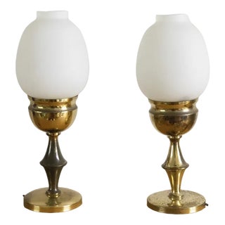 Italian Table Lamps, 1950s, Set of 2 For Sale