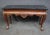 Brown Chippendale Style Tessellated Carved Mahogany Console Table For Sale - Image 8 of 8
