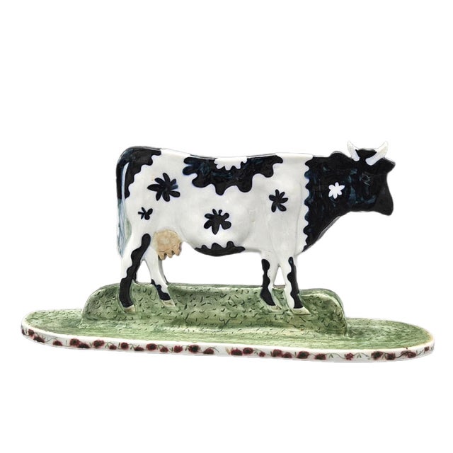 Maria Superior Porcelain Model of "Sweet Basil", a Model of a Cow For Sale - Image 10 of 16
