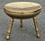 Asian Vintage Middle Eastern Etched, Polished and Pierced Brass Foot Warmer / Footstool For Sale - Image 3 of 7