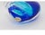 A graceful vintage Murano glass swan with flowing sculptural lines and luminous blue art glass. Its elegant form and...