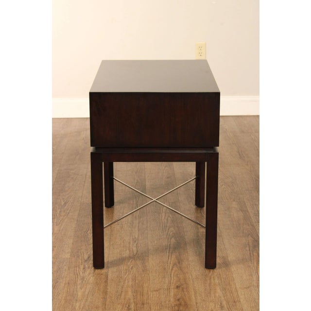 Theodore Alexander Contemporary 'Gold Leaf' One-Drawer Side Table For Sale - Image 11 of 12