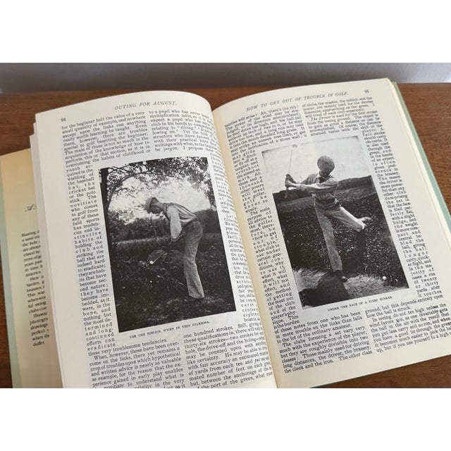 1980s Collectible "Golf: A Turn-of-the-Century Treasury Book" For Sale - Image 9 of 12