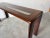 Vintage Macassar Ebony Console Table With Smoked Glass Inset Top by Baker Furniture/ Sold For Sale - Image 4 of 12