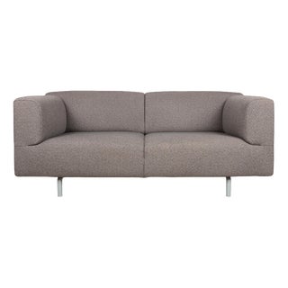 Met 250 Two-Seater Sofa in Fabric by Piero Lissoni for Cassina For Sale