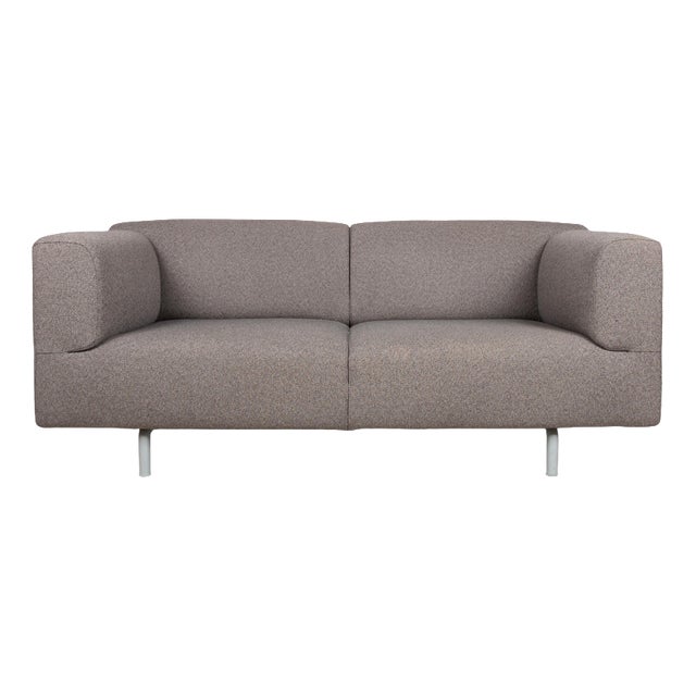 Met 250 Two-Seater Sofa in Fabric by Piero Lissoni for Cassina For Sale
