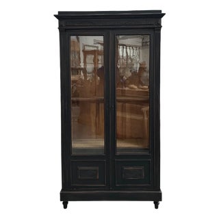 Patinated Napoleon III Display Cabinet For Sale