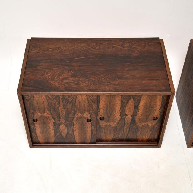 Vintage Danish Wall Mounting Cabinet from Preben Sorensen, 1960s For Sale - Image 11 of 13