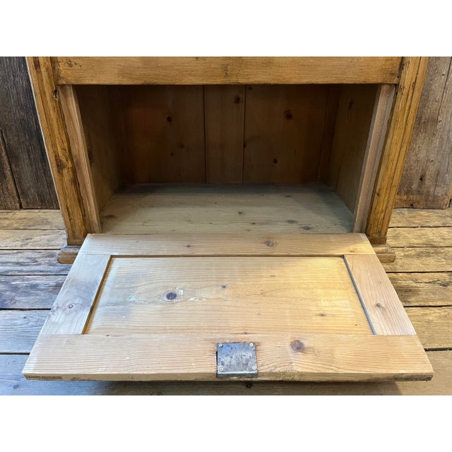 Late 19th Century Antique Pine Bin Pantry Cupboard For Sale - Image 9 of 12