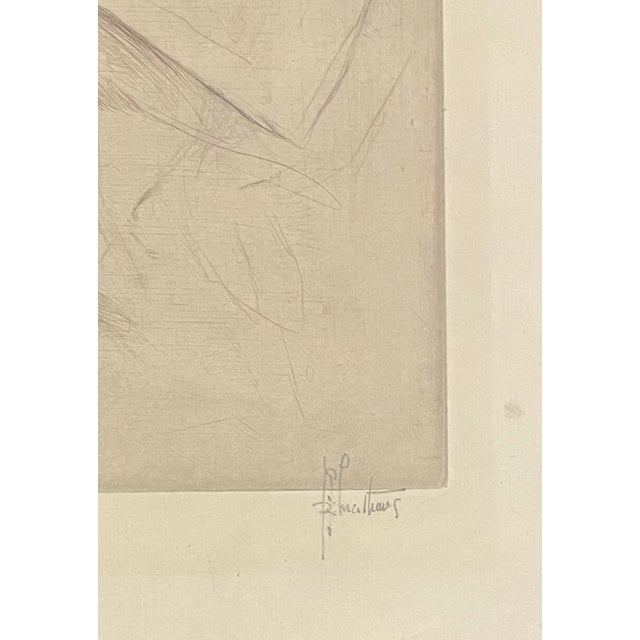 1920s Richard George Matthews Etching of British Prime Minister Ramsay MacDonald For Sale - Image 4 of 5