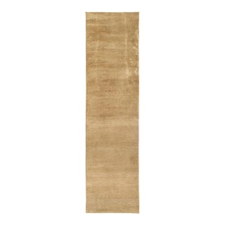 Pasargad DC Beige Hand Knotted Modern Runner Rug For Sale