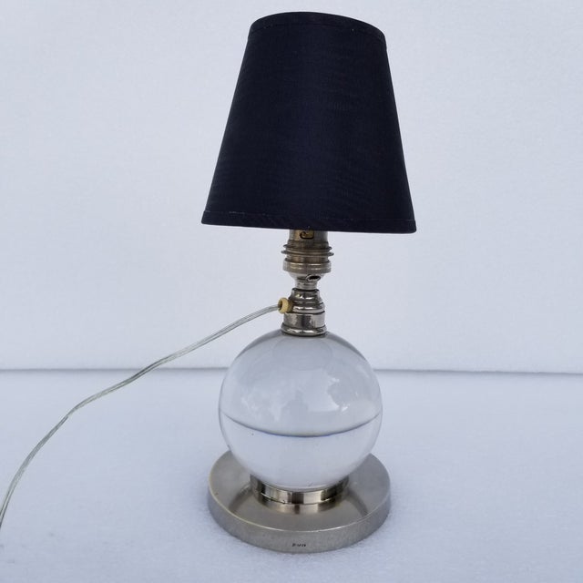 jacques adnet baccarat table lamp