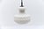Metal White 3D Glass Hanging Lamp by Peill & Putzler, 1960s For Sale - Image 7 of 11