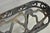 Vintage French Art Nouveau Style Heavy Wrought Iron Garden Planter Plant Stand For Sale - Image 15 of 17