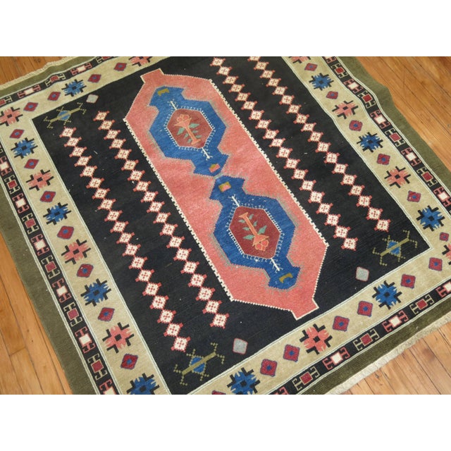 Vintage Anatolian Carpet For Sale In New York - Image 6 of 6