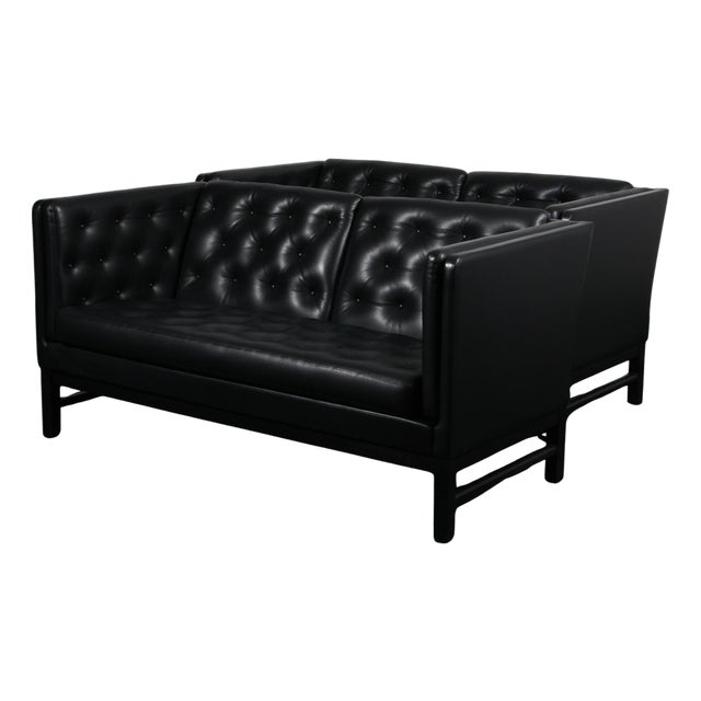 Model EJ315 2-Seater Sofa in Leather by Erik Jørgensen, 2000s For Sale
