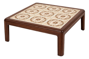Mid-Century Teak and Tiled Coffee Table from G-Plan