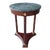 Mid 20th Century Regency Style Marble Pedestal Side Table For Sale