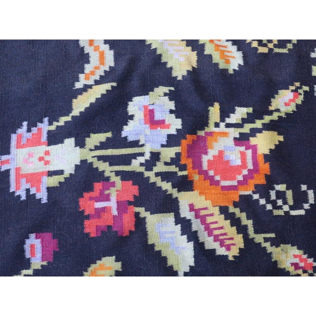 Long Antique Bessarabian Kilim Rug For Sale - Image 11 of 12