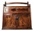 Vintage Chinese Rosewood Tea Caddy Box With Handle and Double Doors For Sale