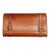 Stately English Antique Leather Suede Case With Tins Home Decor Prop For Sale