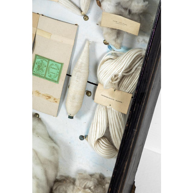 Antique Wool Sampler Display Case, 1800s For Sale - Image 11 of 15