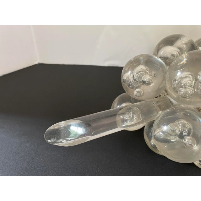 Mid-Century Modern Large Bunch of Lucite Grapes-Vintage For Sale - Image 3 of 11