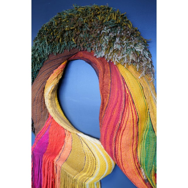 Large Fiber Art by Janet Kuemmerlein For Sale - Image 10 of 13