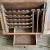 Mahogany mail filing cabinet office storage. Many compartments, good condition.