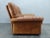 Wood Cognac Buffalo Leather 3-Seater Sofa from Arcon Italia,1970s For Sale - Image 7 of 18