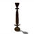 A pair of Brutalist bronze candlesticks from renowned sculptor Tom Corbin. The Totem candlesticks are beautifully crafted...