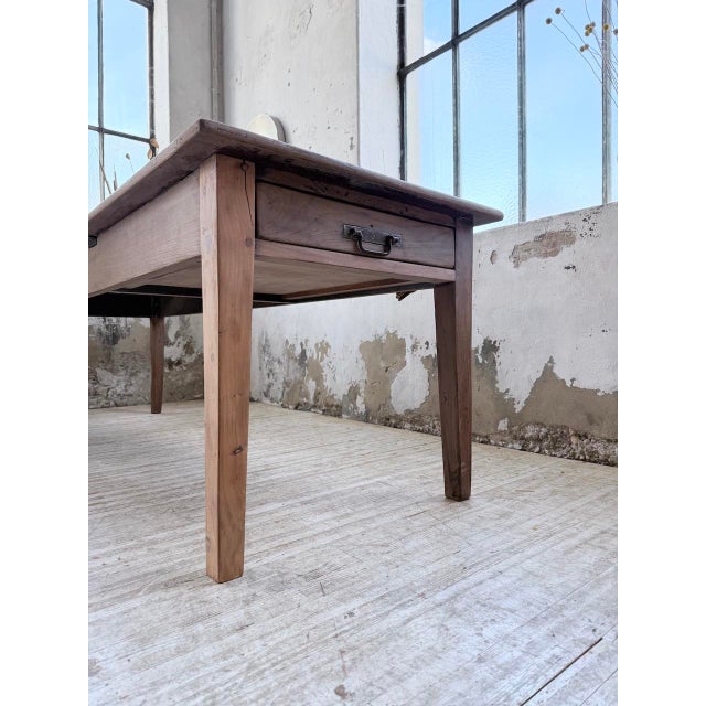 Vintage Farmhouse Table in Oak, 1950s For Sale - Image 13 of 18