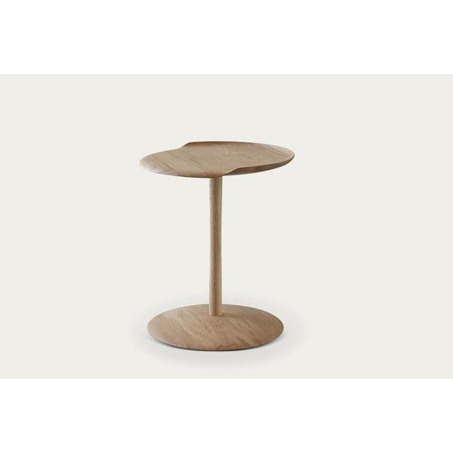 Akande Side Table in Oak by Jonas Lyndby Jensen for One Collection For Sale - Image 4 of 14