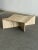 1970s Honed Travertine Coffee Table Set - Two Piece For Sale - Image 17 of 18