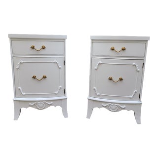 Vintage Nightstands Bedside Tables - a Pair For Sale
