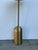 Modern Pascal Drink Table witb a Labradorite Stone Top. Brass body. Original Retail $399. Showroom floor sample.