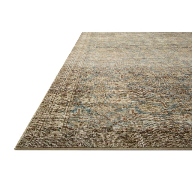 Textile Amber Lewis x Loloi Morgan Sea / Sage 2'-3" x 11'-6" Runner Rug For Sale - Image 7 of 7