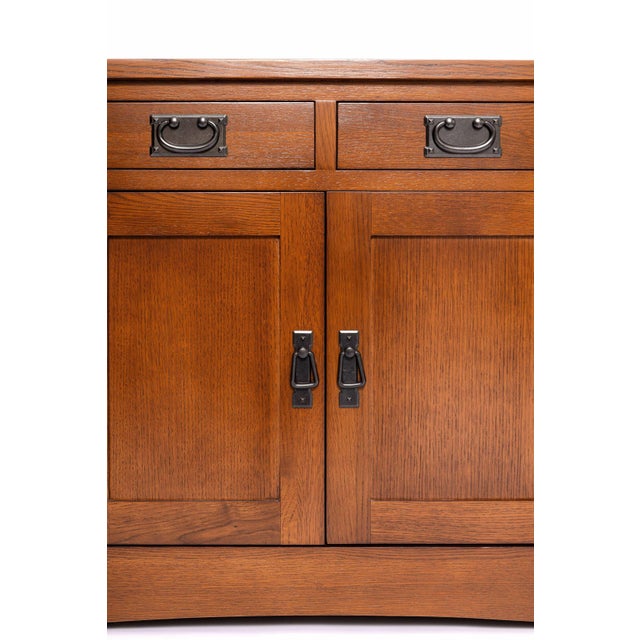 Paint Mission Crofter Style Entry Cabinet Micheals Cherry For Sale - Image 7 of 8