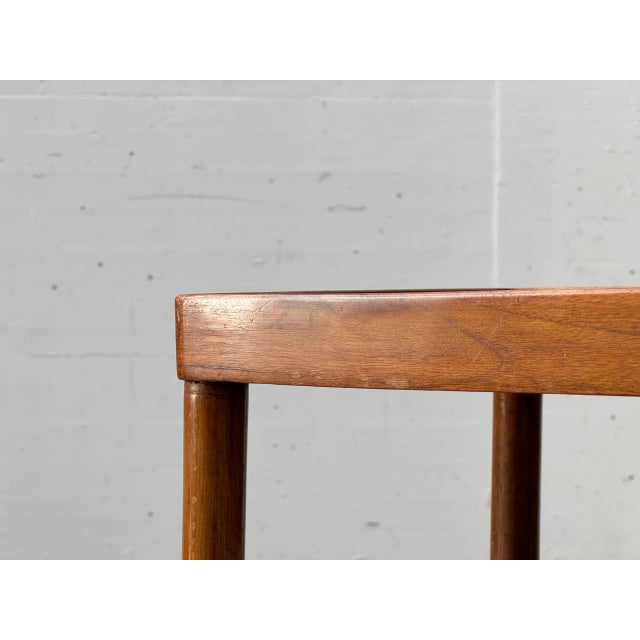 Mid-Century Side Table with Shelf in Teak, 1960s For Sale - Image 13 of 16