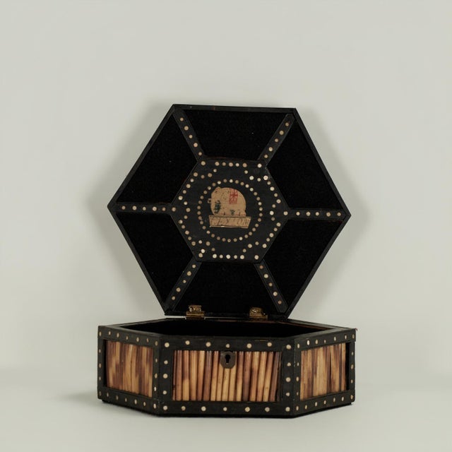 Antique Anglo Indian Quill Box For Sale - Image 9 of 13