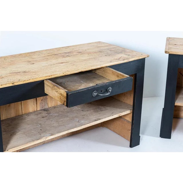 Brown Parisian Ebonised Fruitwood Boulangerie Counter For Sale - Image 8 of 14