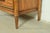 Mid-Century Hollywood Regency Campaign Carved Walnut Faux Bamboo Nightstand by Stanley, Circa 1960s For Sale - Image 11 of 15