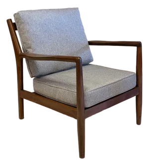 Mid 20th Century Classic Mid-Century Modern Walnut Armchair