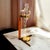 Mid-Century Modern 1950s Mid Century Modern Carl Aubock Glass Decanter with Brass & Leather Stand For Sale - Image 3 of 12